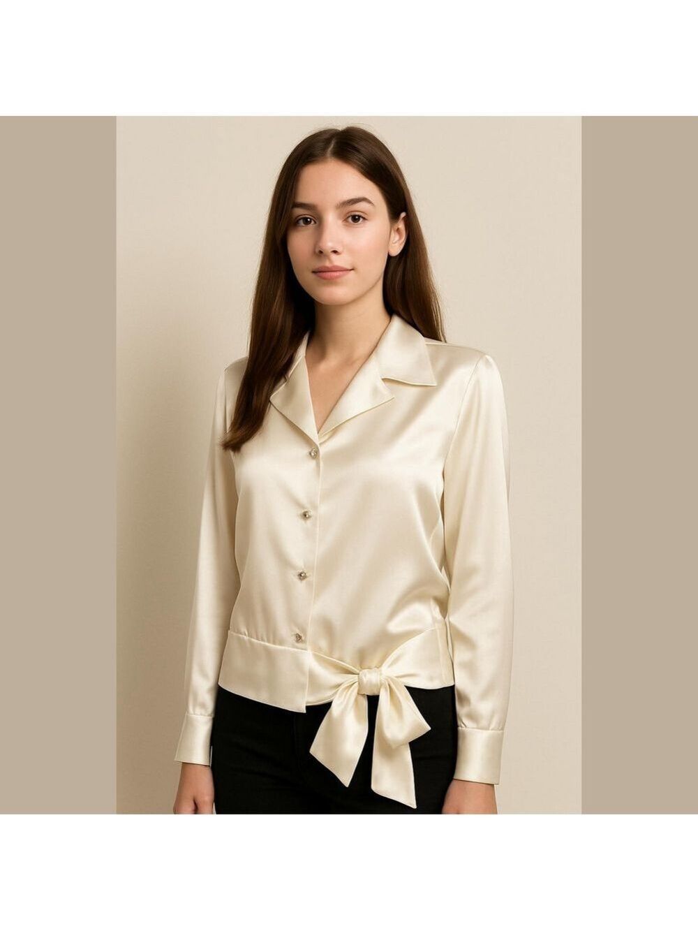 Vintage Elegant Blouse Jeffrey and Dara Evenings Tom Barra Shirt